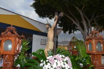 Misa y procesión religiosa en Caserones Bajos y Cendro (Foto TA)